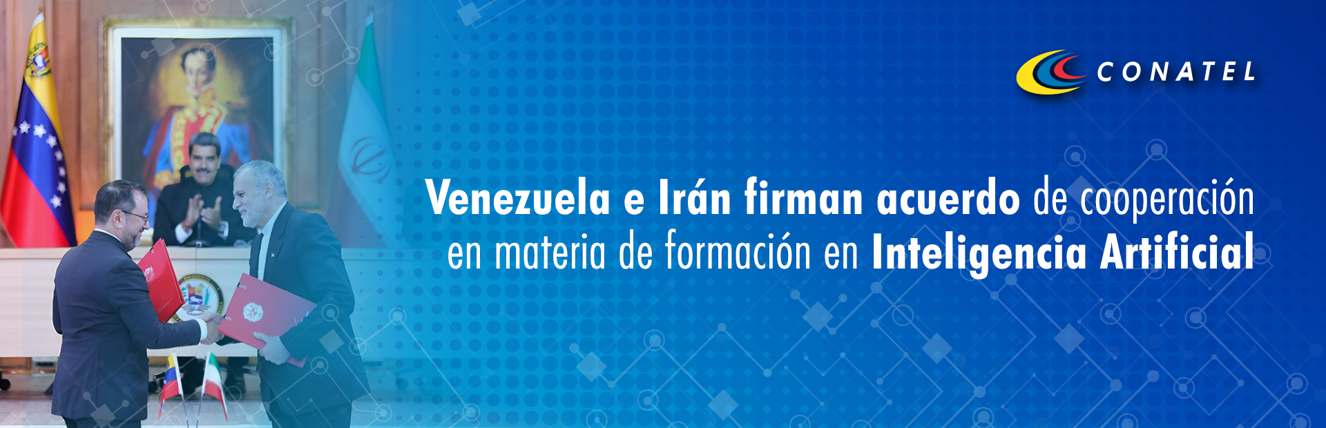 Venezuela e Irán firman acuerdo de cooperación en materia de formación en Inteligencia Artificial