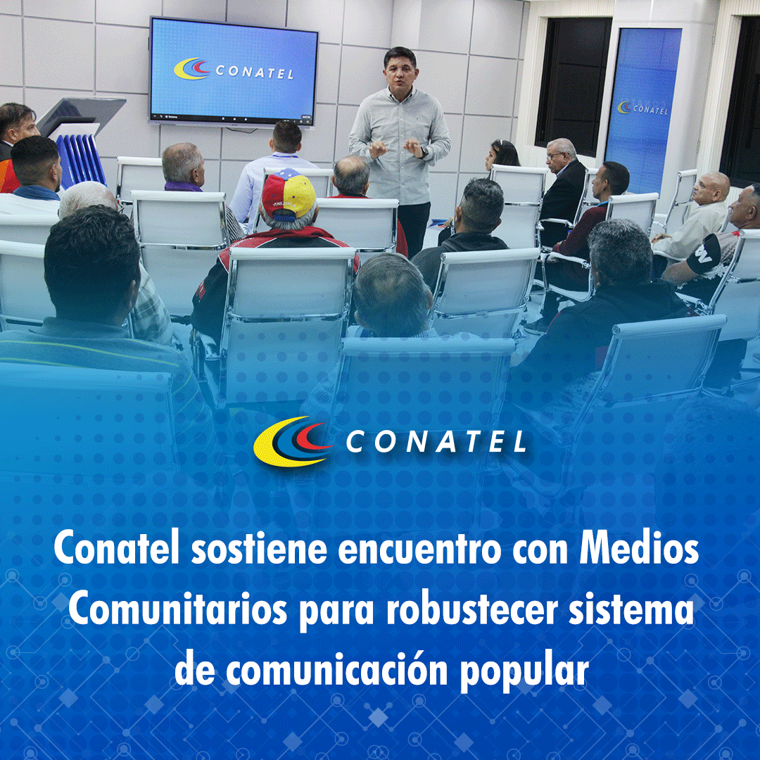 CONATEL sostiene encuentro con medios comunitarios