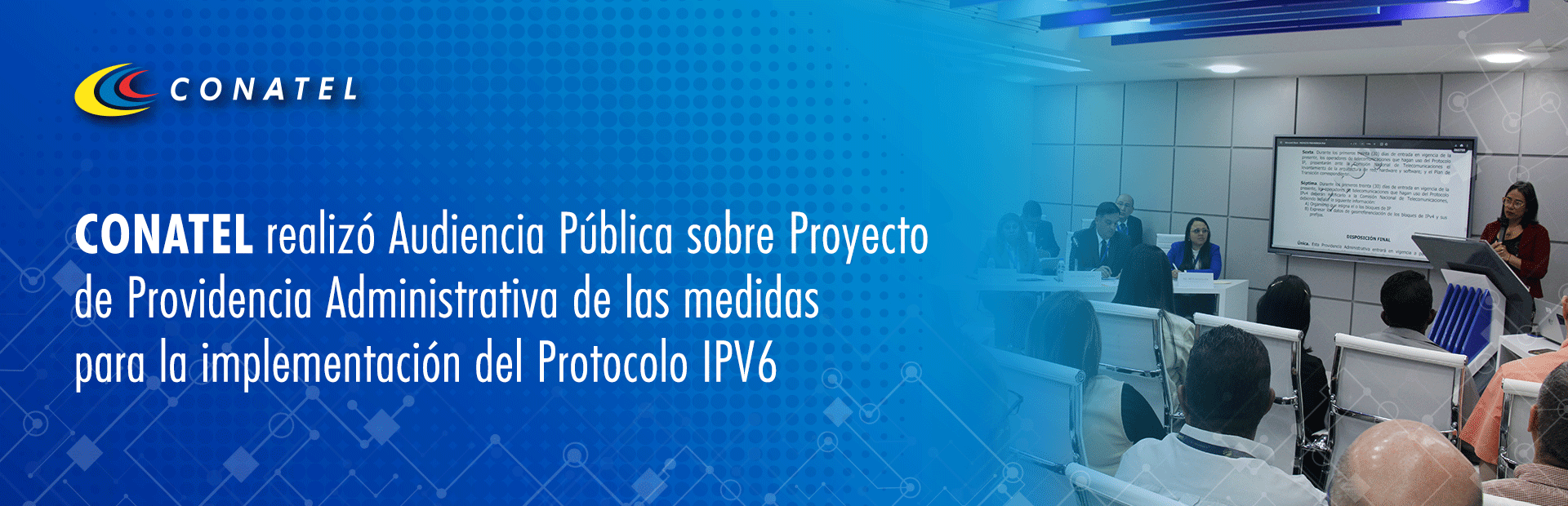 CONATEL  Protocolo IPv6