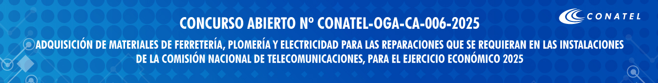 CONCURSO ABIERTO No CONATEL-OGA-CA-004-2025