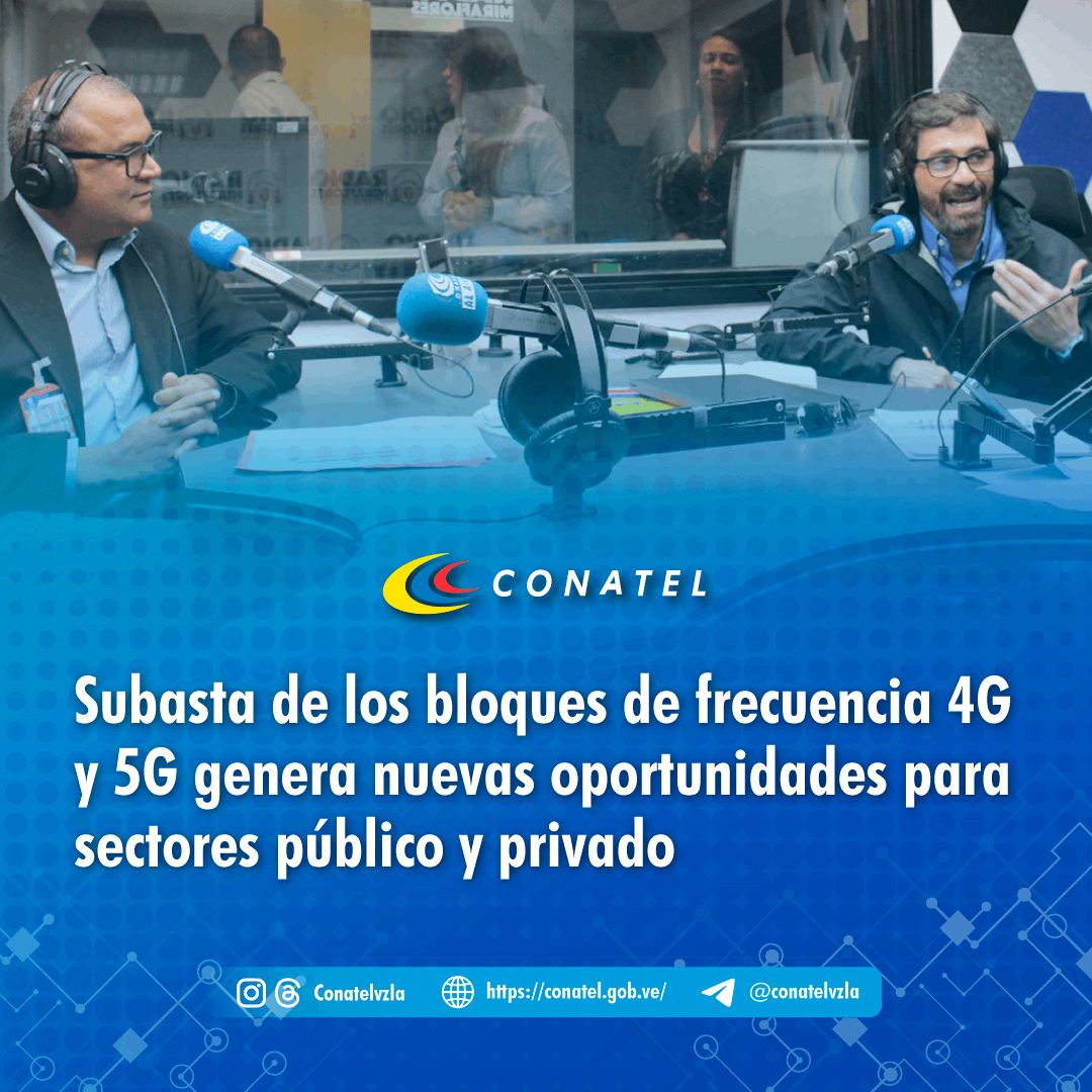 Subasta de los bloques de frecuencia 4G y 5G genera nuevas oportunidades para sectores público y privado