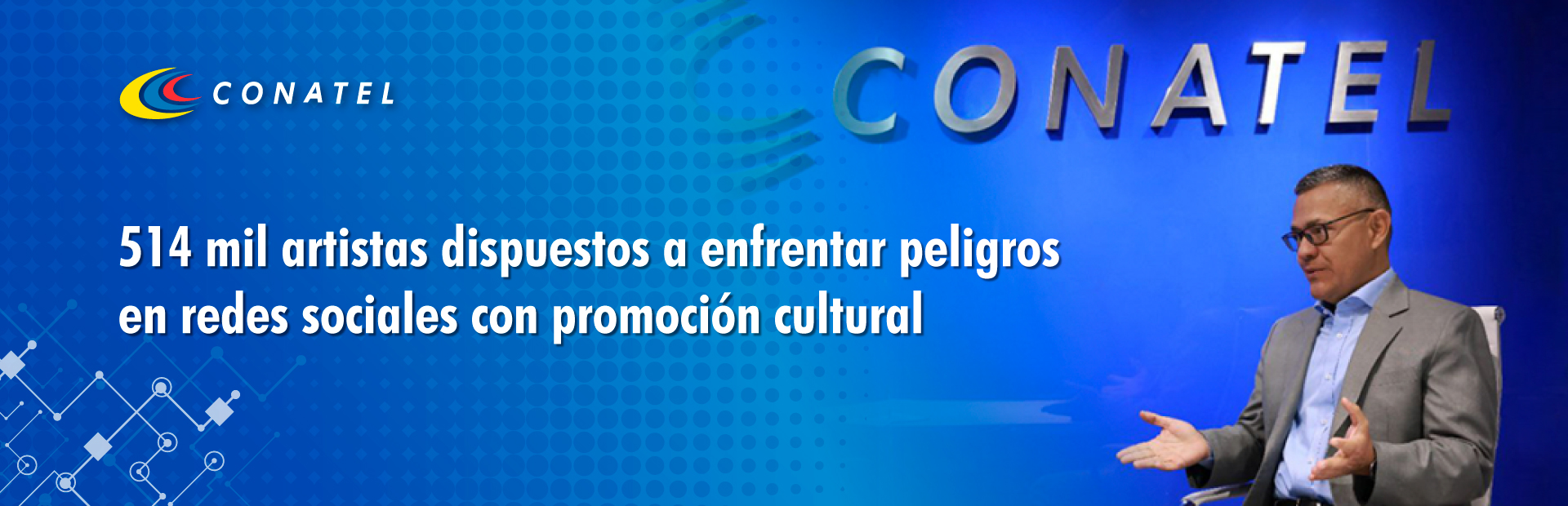 514 mil artistas dispuestos a enfrentar peligros en redes sociales con promoción cultural
