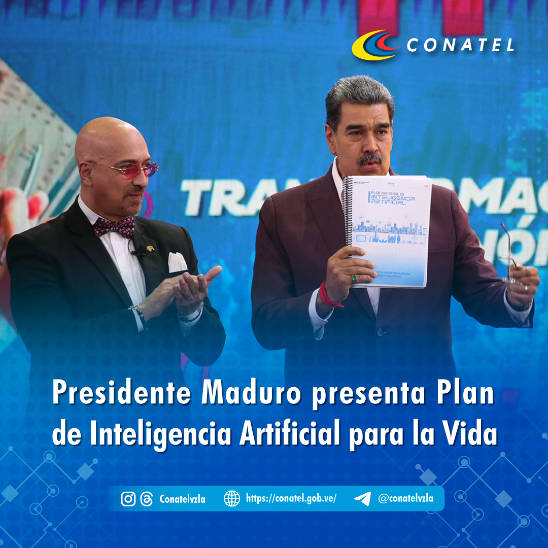 Presidente Maduro presenta Plan de Inteligencia Artificial para la Vida