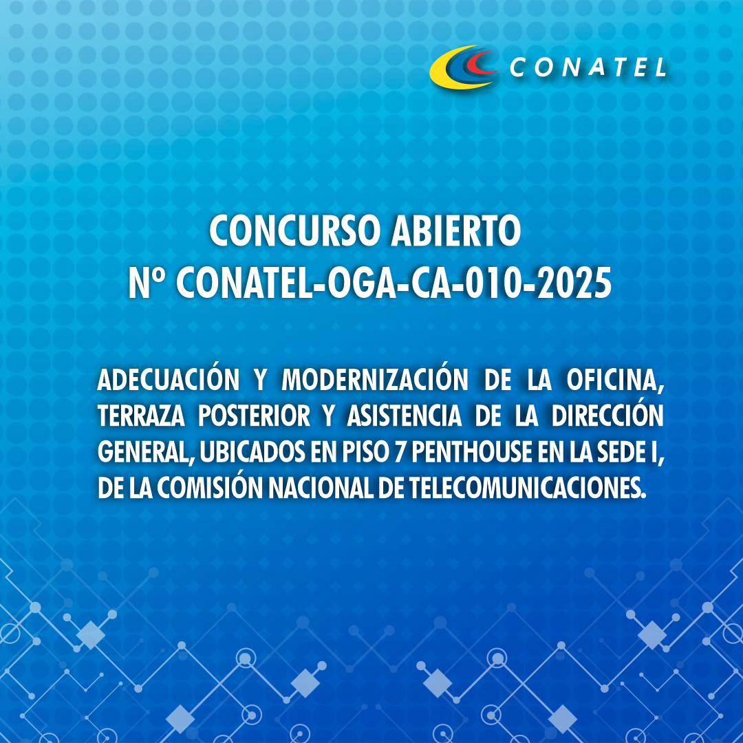 CONCURSOABIERTONºCONATEL-OGA-CA-009-2025