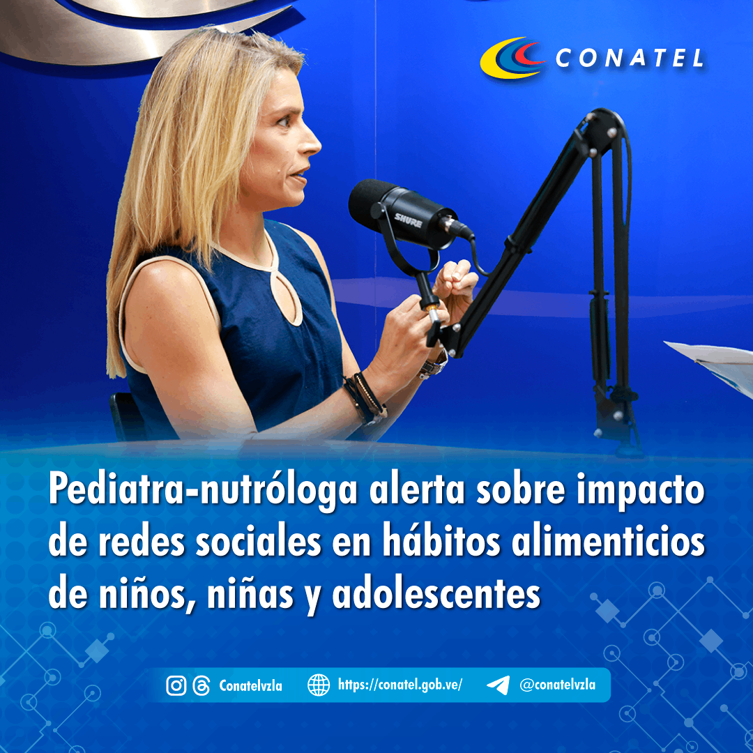 Pediatra-nutróloga alerta sobre impacto de redes sociales en hábitos alimenticios de niños, niñas y adolescentes