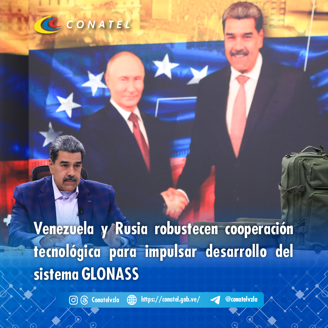 Venezuela Y Rusia robustecen cooperación tecnológica para impulsar desarrollo del sistema GLONASS