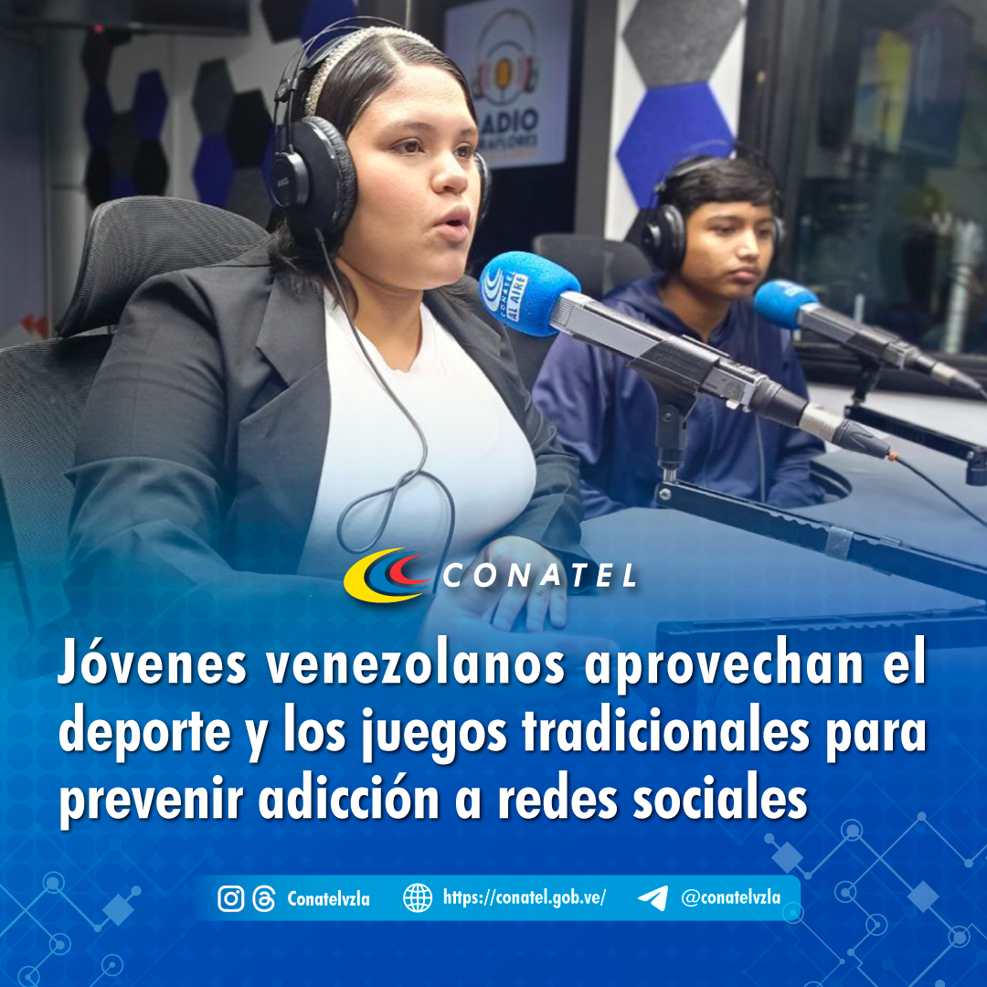 Jóvenes venezolanos aprovechan el deporte y los juegos tradicionales para prevenir adicción a redes sociales