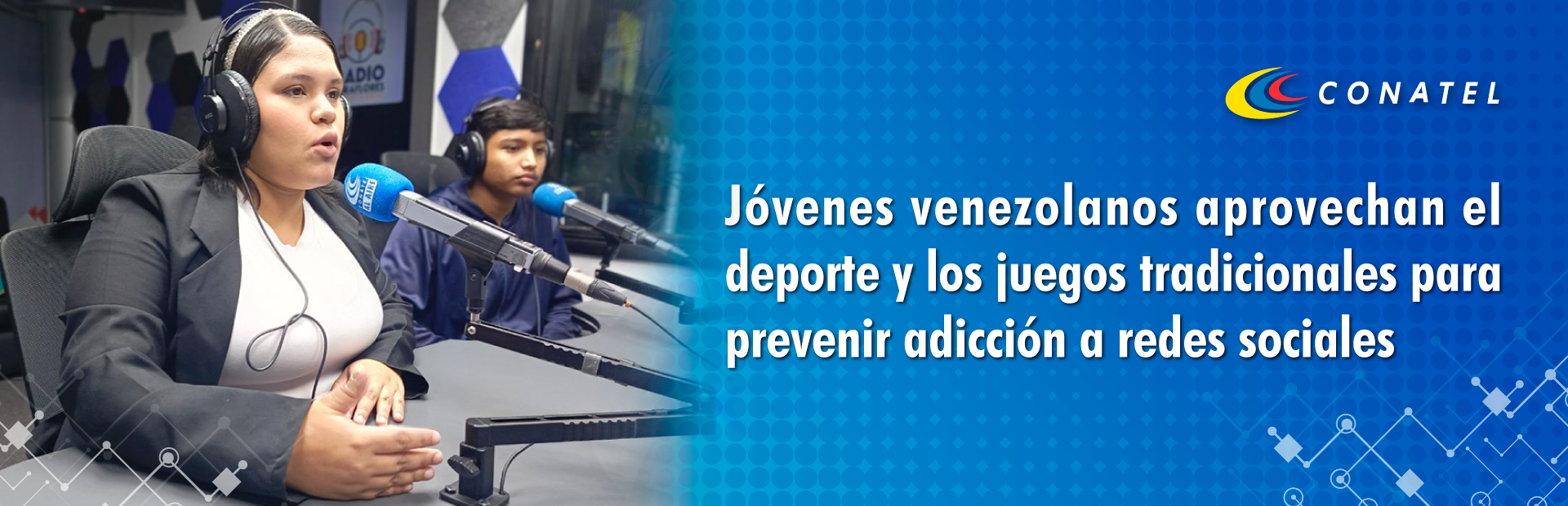 Jóvenes venezolanos aprovechan el deporte y los juegos tradicionales para prevenir adicción a redes sociales