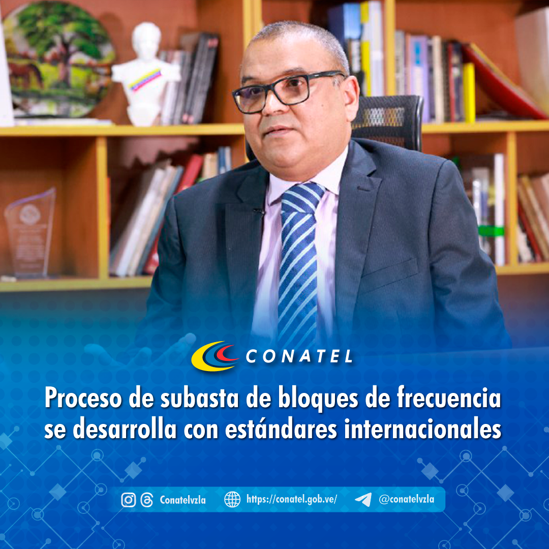 CONATEL Sector telecomunicaciones lidera crecimiento económico en Venezuela con 7.13% en primer semestre de 2025