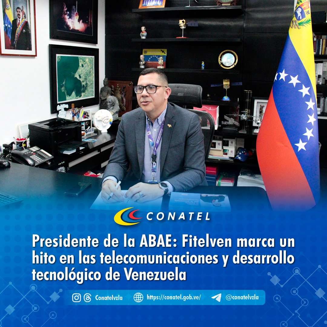 CONATEL Sector telecomunicaciones lidera crecimiento económico en Venezuela con 7.13% en primer semestre de 2025
