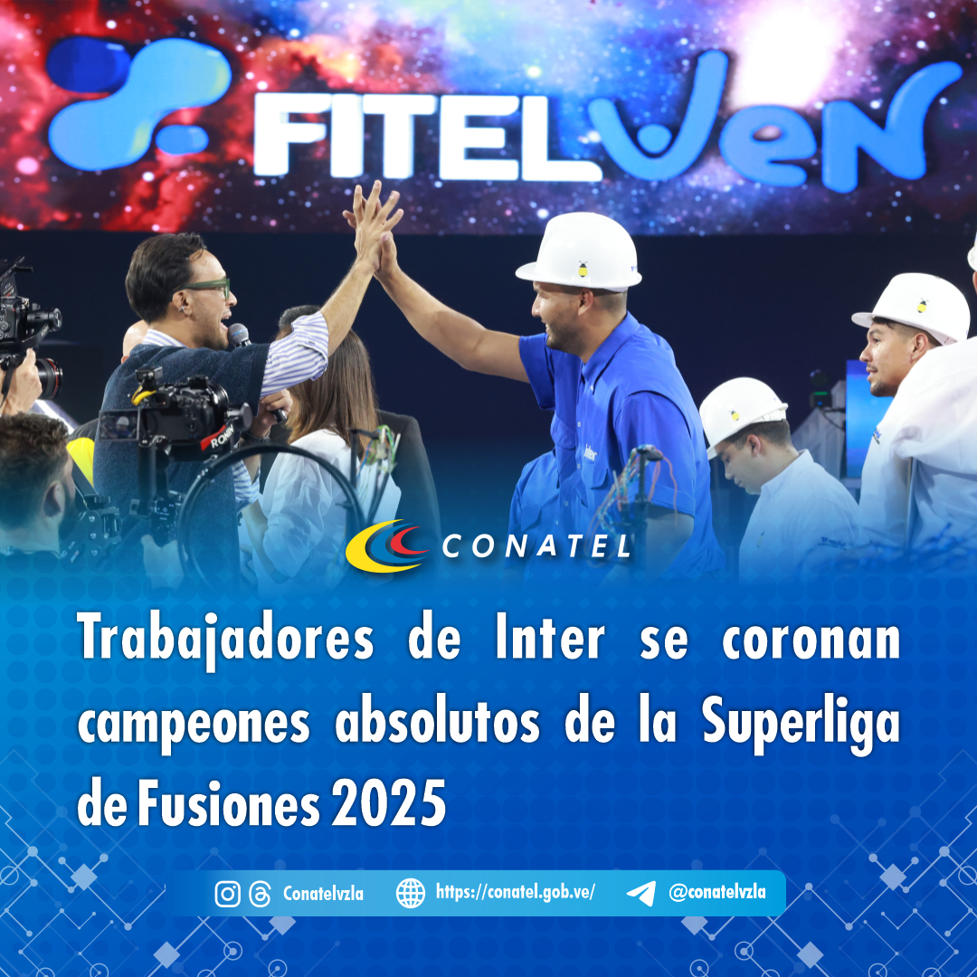CONATEL Trabajadores de Inter se coronan campeones absolutos de la Superliga de Fusiones 2025