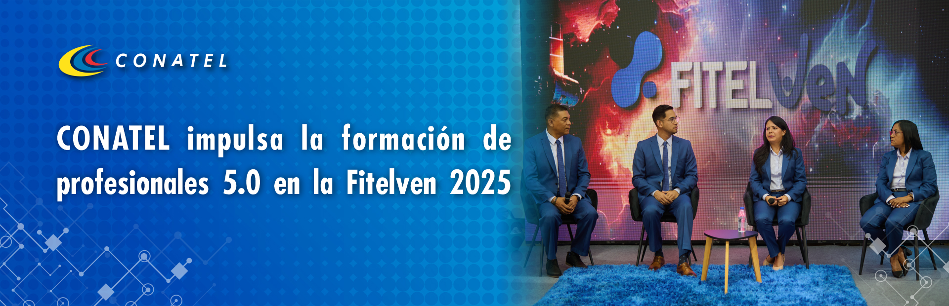CONATEL impulsa la formación de profesionales 5.0 en la Fitelven 2025