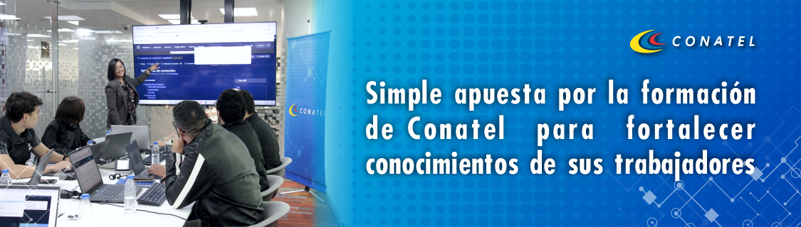 Simple apuesta por la formación de Conatel para fortalecer conocimientos de sus trabajadores