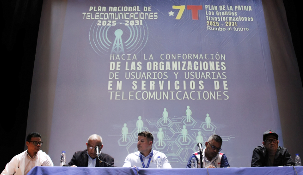 Conatel impulsa formación de cara a la conformación de Organizaciones de Usuarios y Usuarias de las Telecomunicaciones