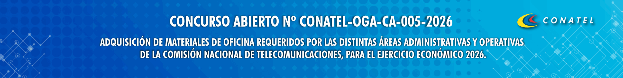 Nº CONATEL-OGA-CA-005-2026