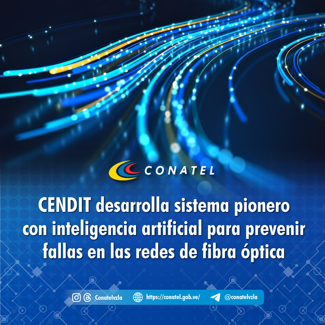 CENDIT desarrolla sistema pionero con inteligencia artificial para prevenir fallas en las redes de fibra óptica