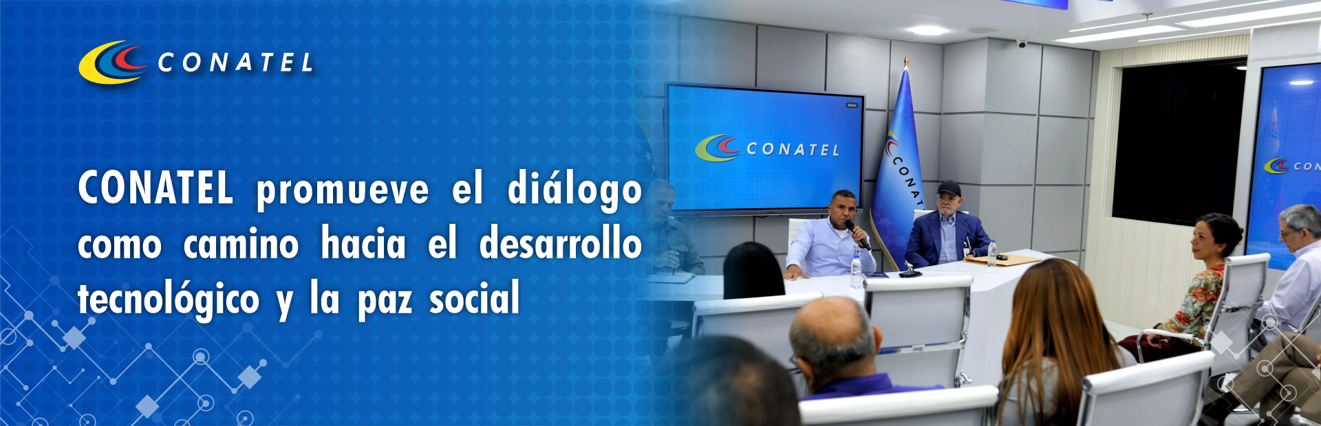 CONATEL promueve el diálogo como camino hacia el desarrollo tecnológico y la paz social