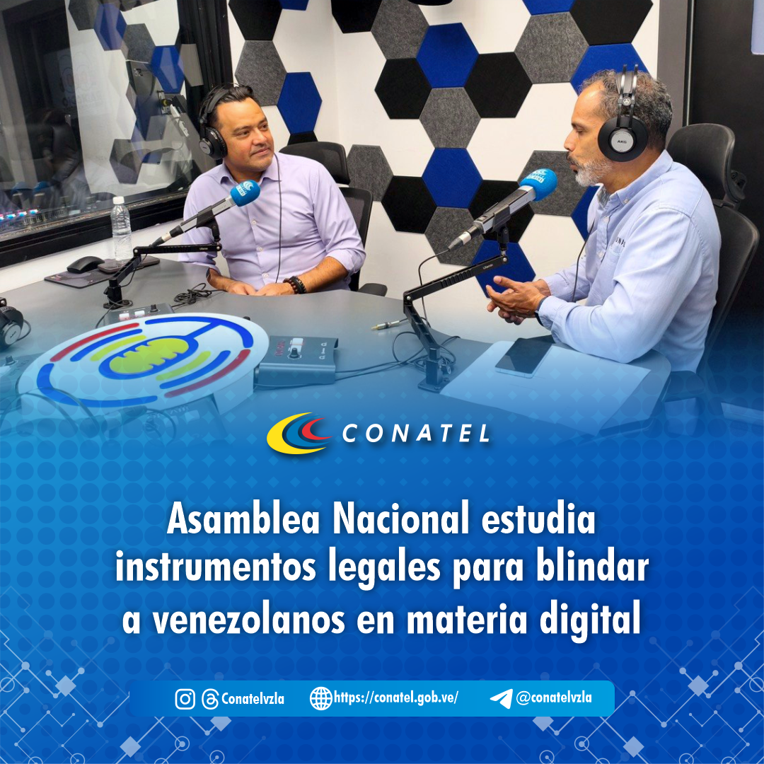 Asamblea Nacional estudia instrumentos legales para blindar a venezolanos en materia digital
