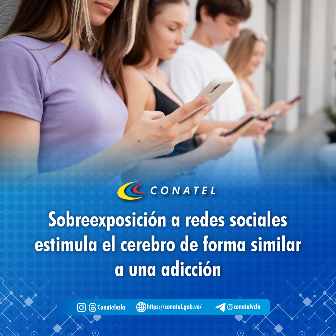 Sobreexposición a redes sociales estimula el cerebro de forma similar a una adicción

