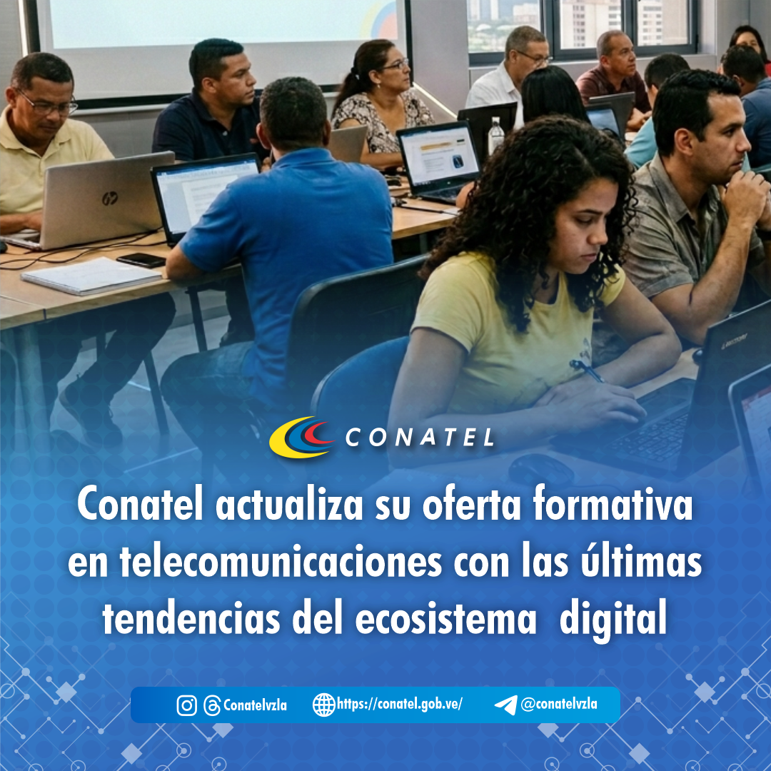 Conatel actualiza su oferta formativa en telecomunicaciones con las últimas tendencias del ecosistema digital