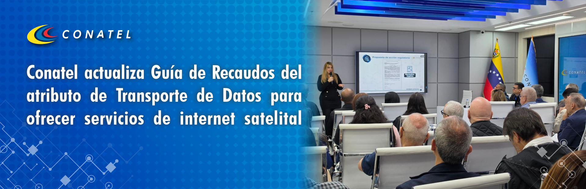 Conatel actualiza Guia de Recaudos del atributo de Transporte Datos para ofrecer servicios de internet satelital