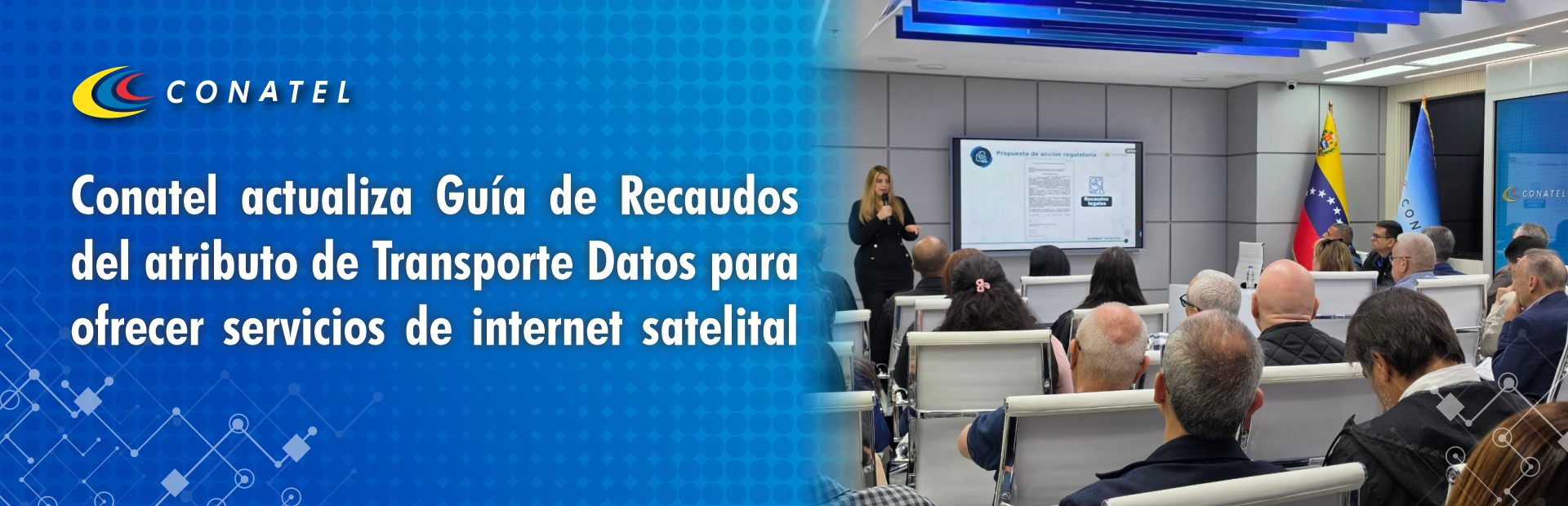 Conatel actualiza Guia de Recaudos del atributo de Transporte Datos para ofrecer servicios de internet satelital
