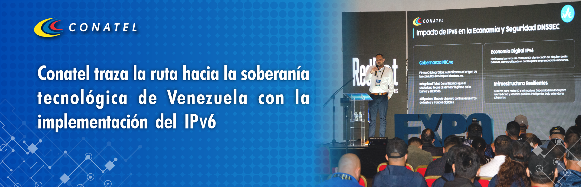 Conatel traza la ruta hacia la soberanía tecnológica de Venezuela con la implementación del IPv6