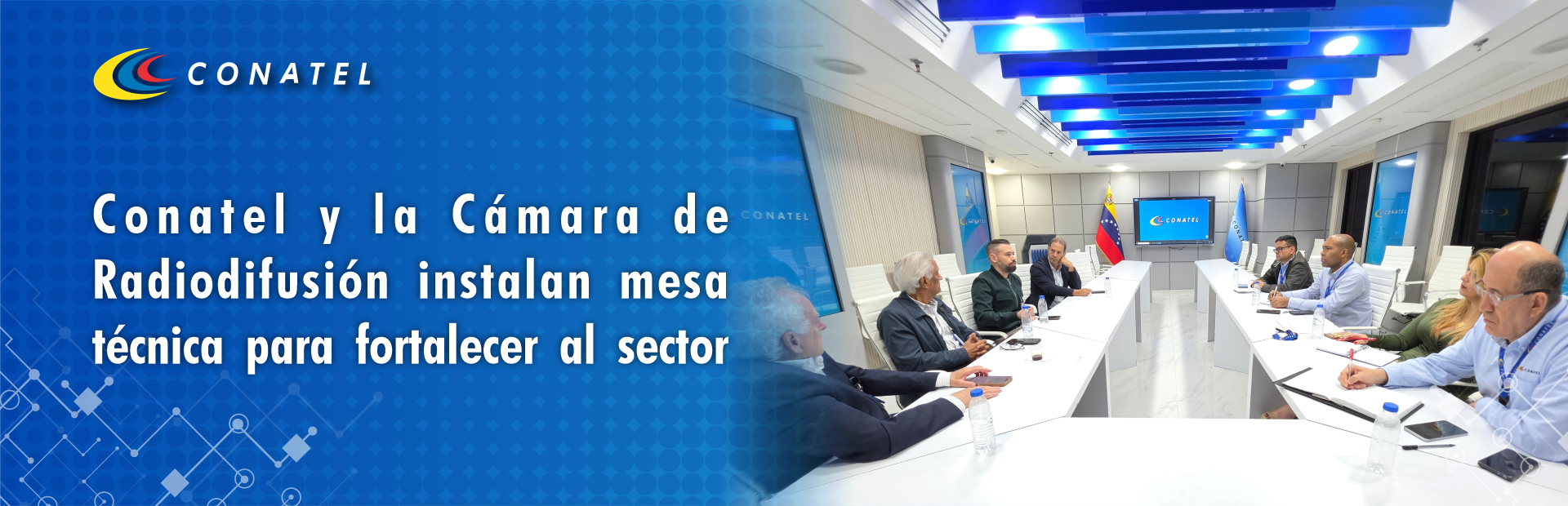 Conatel y la Cámara de Radiodifusión instalan mesa técnica para fortalecer al sector