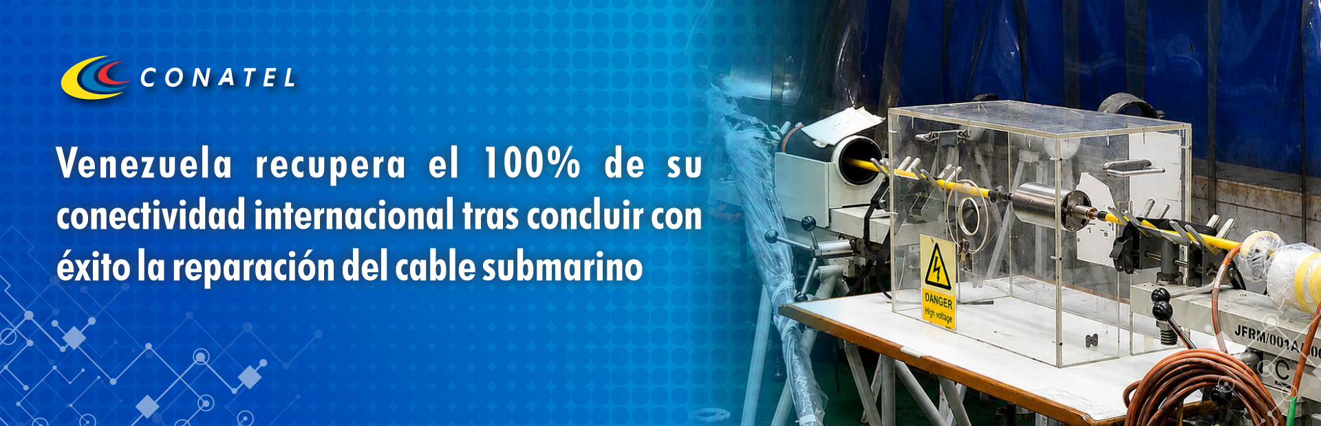 Venezuela recupera el 100% de su conectividad internacional tras concluir con éxito la reparación del cable submarino
