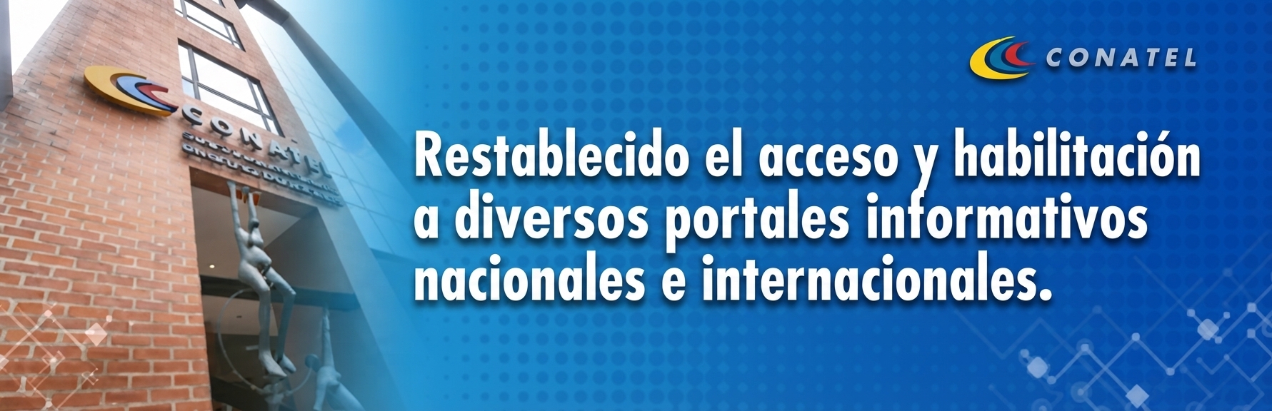 Conatel ratifica su compromiso con la transformación del Estado y la modernización de las telecomunicaciones