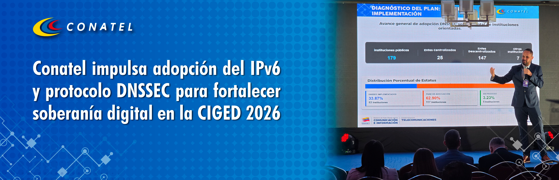 Conatel conmemora 35° aniversario con la inauguración de galería cronológica sobre su historia
