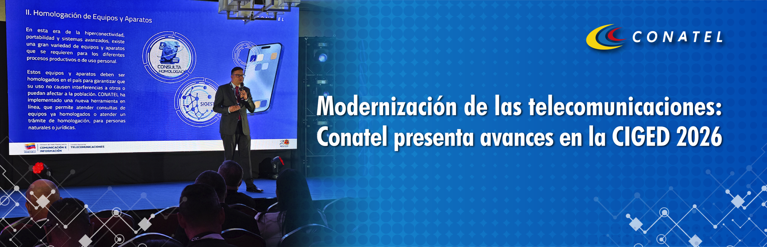 Modernización y ciberseguridad: Conatel consolida las telecomunicaciones como eje del desarrollo en Venezuela